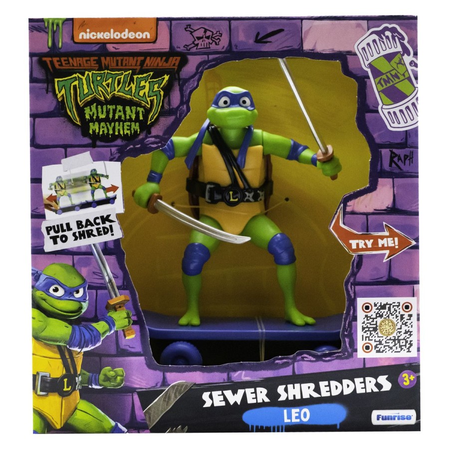 Teenage Mutant Ninja Turtles Sewer Shredders so 13 cm rolke