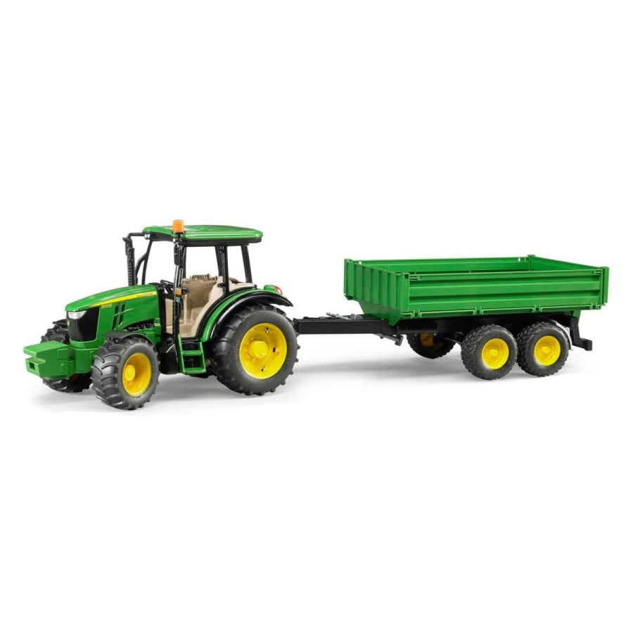 Bruder traktor John Deere s prekucno prikolico je narejen iz kakovostnih materialov. Naj vaš otrok uživa v igri doma in na prostem.