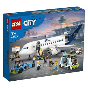 LEGO® City Potniško letalo je pripravljeno na vzlet.