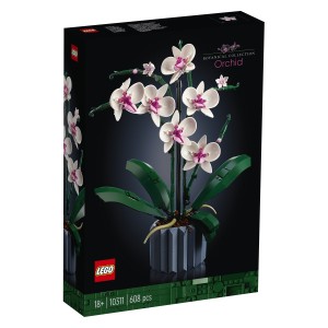 Svoj dom ali pisarno polepšaj s čudovito LEGO® orhidejo.Vzemi si čas in izdelaj vse podrobnosti belo-rožnatih cvetov ter modrega žlebičastega okrasnega lončka. Navdahnila jo je prava orhideja. Stilsko dovršena različica modela ima 6 velikih cvetov in 2 komaj odprta popka. Uživaj med pozornim sestavljanjem in si vzemi čas za izdelavo osebno prilagodljivih stebel