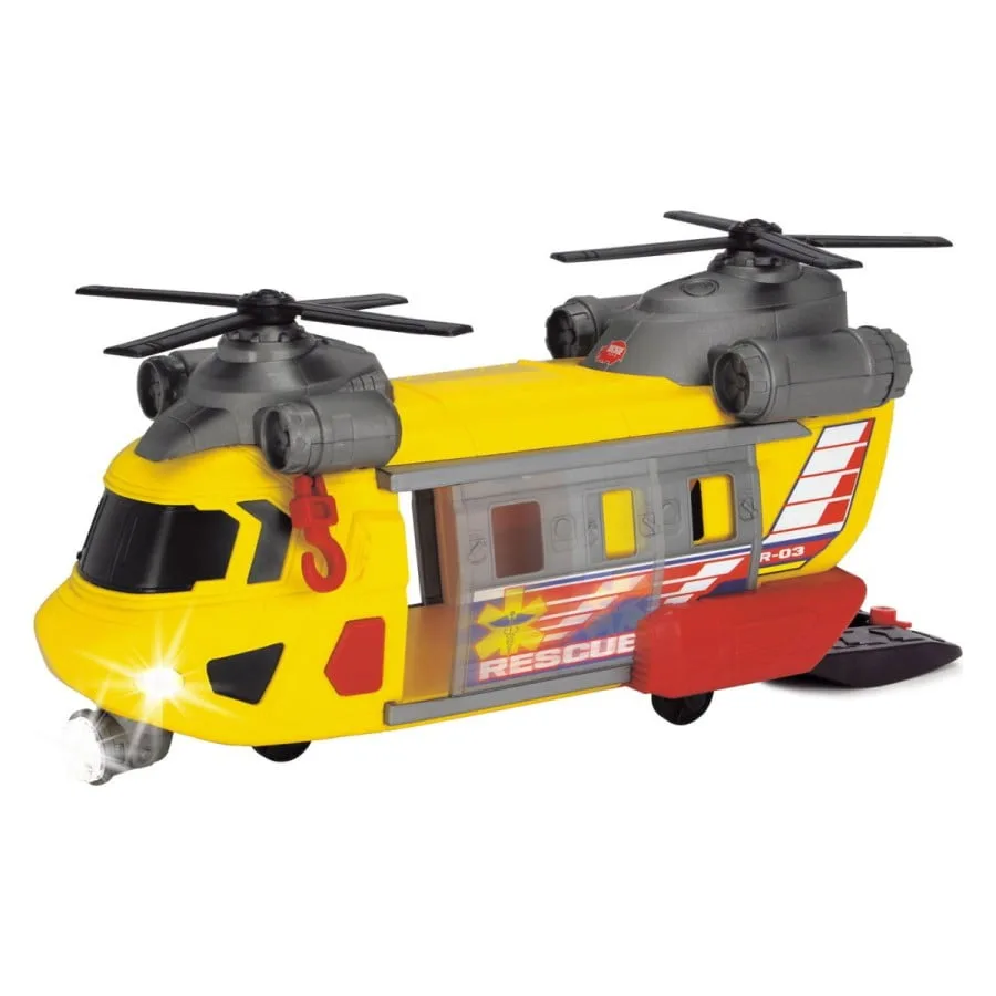 Nudi prvo pomoč z reševalnim helikopterjem!  Vklopi svetlobno-zvočne učinke