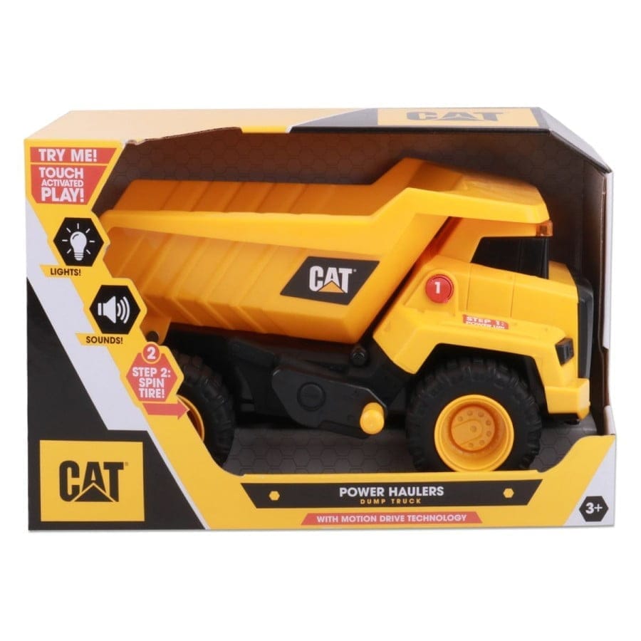 S Cat Power Haulers prevzamete nadzor! Ta vozila imajo tehnologijo Motion Drive