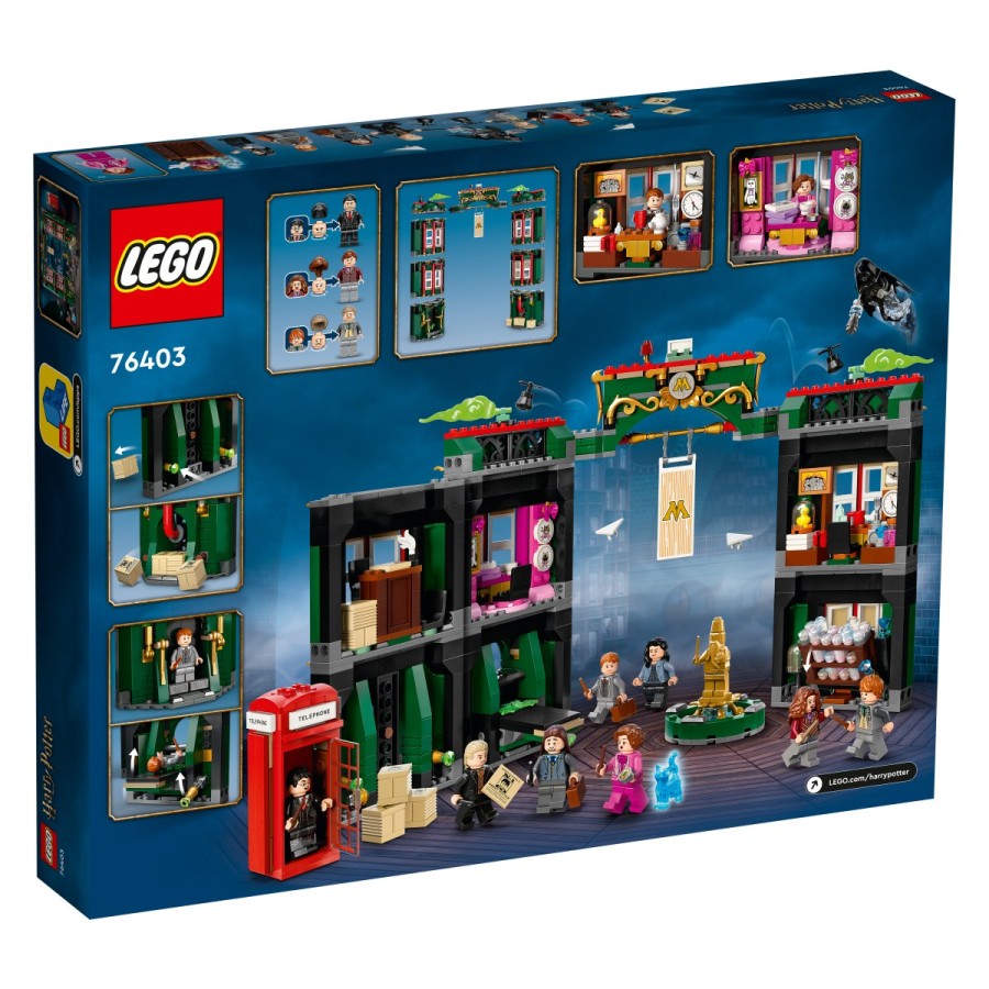 s kompletom LEGO® Harry Potter™: Ministrstvo za čaranje™ (76403)