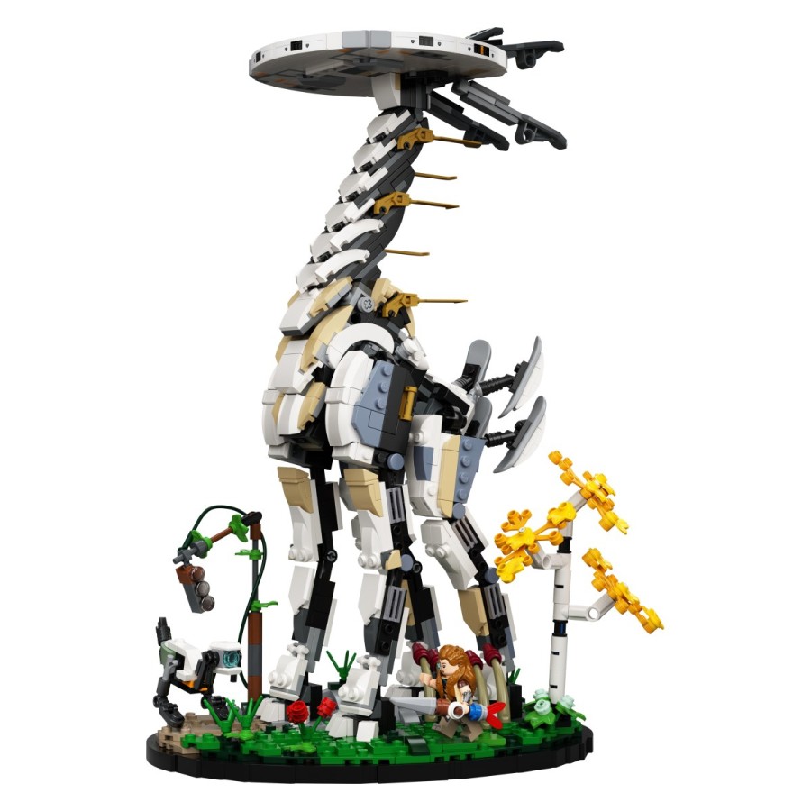 vključno z brezo in zarjavelim semaforjem. Na prizorišče dodaj še LEGO minifiguro junaka Aloya in figuro Watcherja