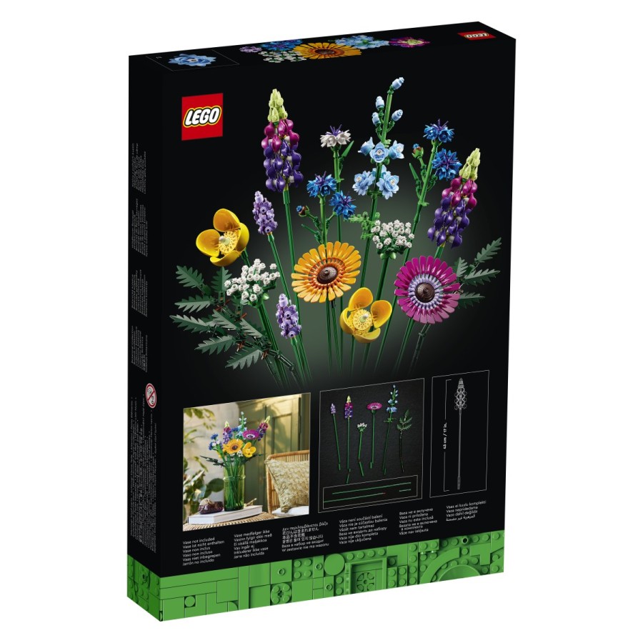 ki jih lahko razstavite za vedno s kompletom LEGO® Šopek travniških rož.