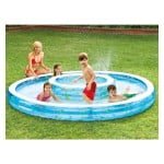 Ventil na dnu bazena zagotavlja lažje praznjenje bazenske vode. Izdelek je primeren za otroke od 2. leta starosti. Debelina materiala 0
