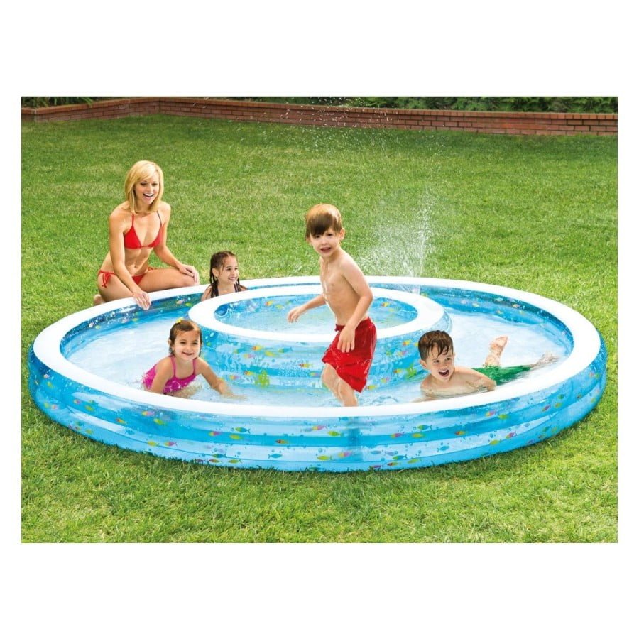 Ventil na dnu bazena zagotavlja lažje praznjenje bazenske vode. Izdelek je primeren za otroke od 2. leta starosti. Debelina materiala 0