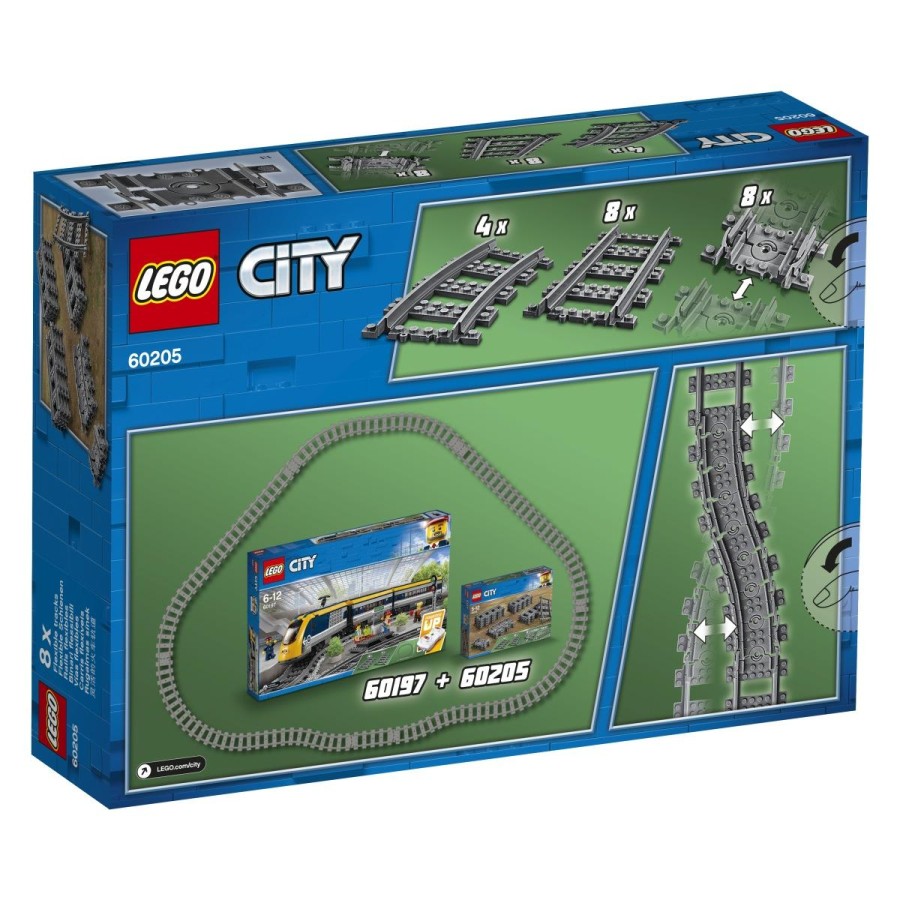 da bodo meščani LEGO Cityja vedno srečni in da bo vlak vedno vozil!