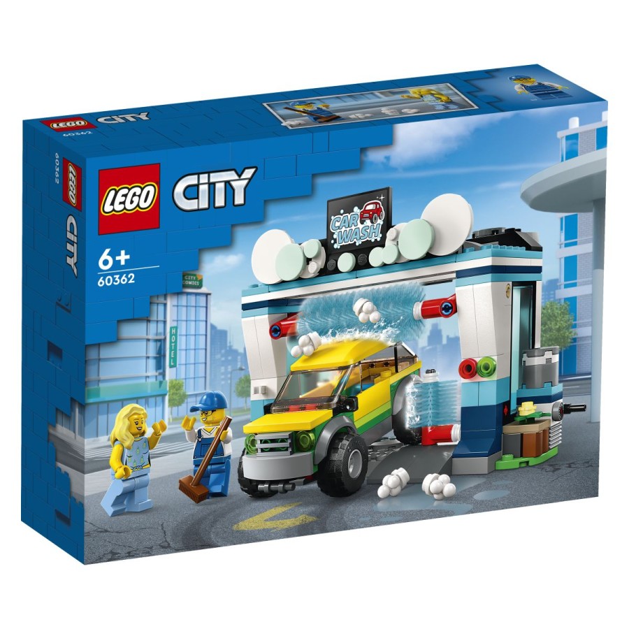 Odpravi se v LEGO® City avtopralnico. Zapelji skozi