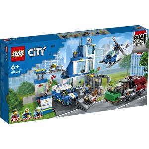 Na LEGO® City policijski postaji je danes en tak miren