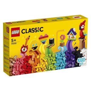 Spodbudite otroško navdušenje nad umetnostjo in dizajnom s 1.000 živobarvnimi LEGO® kockami ter ogromno idejami in navdiha! Od hitrih modelov do zahtevnejših projektov – ta komplet je idealen za prosto zabavo z vsemi barvami in tono ustvarjalnosti. Vključuje tudi revijo z navodili za sestavljanje in nasveti za nadobudnega sestavljalca.