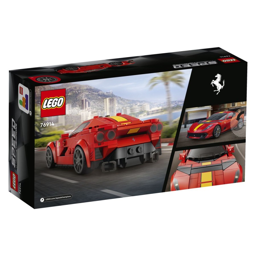 sestavi in razstavi fantastični model LEGO® Hitrostni prvaki z veliko podrobnostmi z originalne različice. V kompletu je tudi minifigura voznika