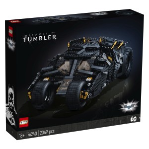 LEGO® DC Batman™ Batmobil TumblerRazstavni model bo preizkusila vaše graditeljske spretnosti in vam omogočila