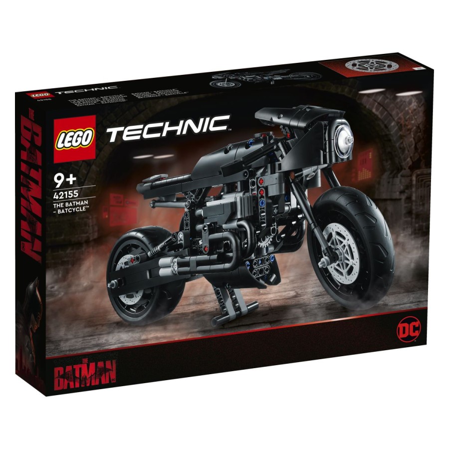 Obrani ulice mesta GOTHAM™ z LEGO® Technic BATMAN – BATCYCLE™. Ujemi duha legendarnega bojevnika proti zločinu med sestavljanjem avtentičnih podrobnosti