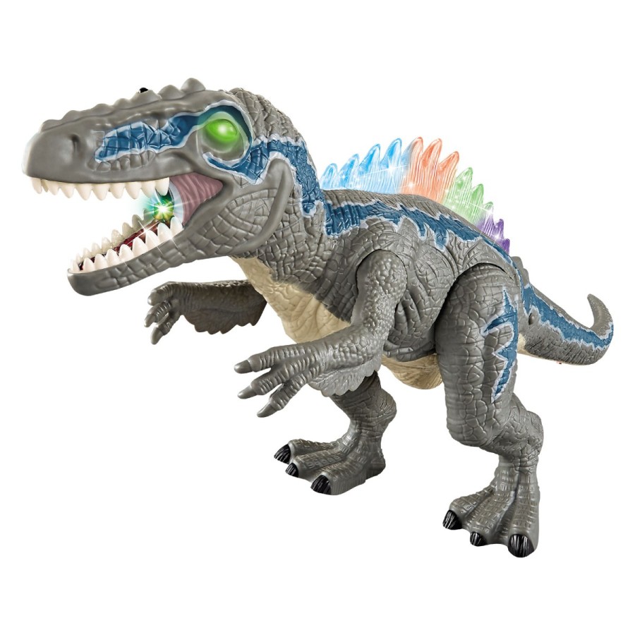 Dinozaver velociraptor z daljinskim upravljalcem.