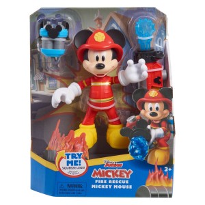 Mickey Mouse priskoči na pomoč! Figura Disney Junior Fire Rescue Mickey Mouse je pripravljena