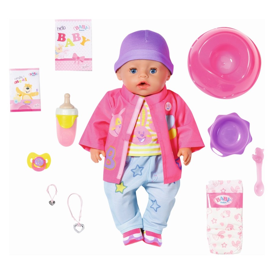 Dojenček Baby Born se je ''rodil'' leta 1991. Že takrat je imel mnogo funkcij in bil zelo podoben pravemu dojenčku. Ob 30-ti obletnici obstoja