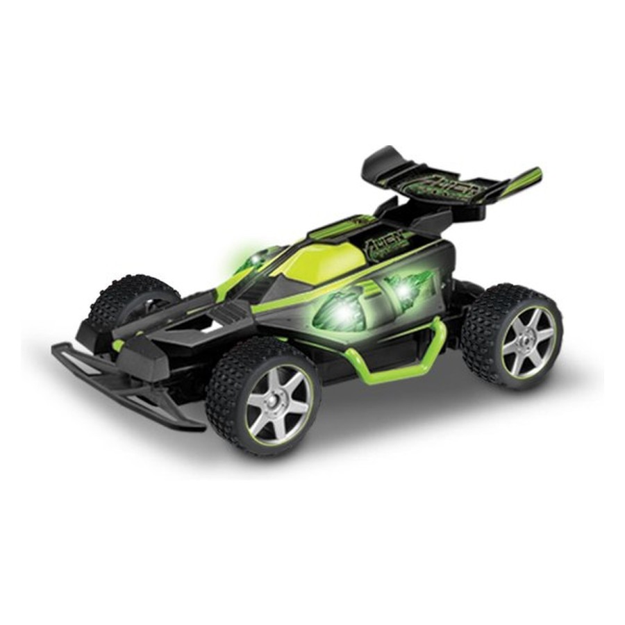 terensko vozilo na daljinsko vodenje omogoča vožnjo na vseh terenih. Ima LED luči zaradi katerih je igra zabavna tudi v temi. Doseže hitrost do 7
