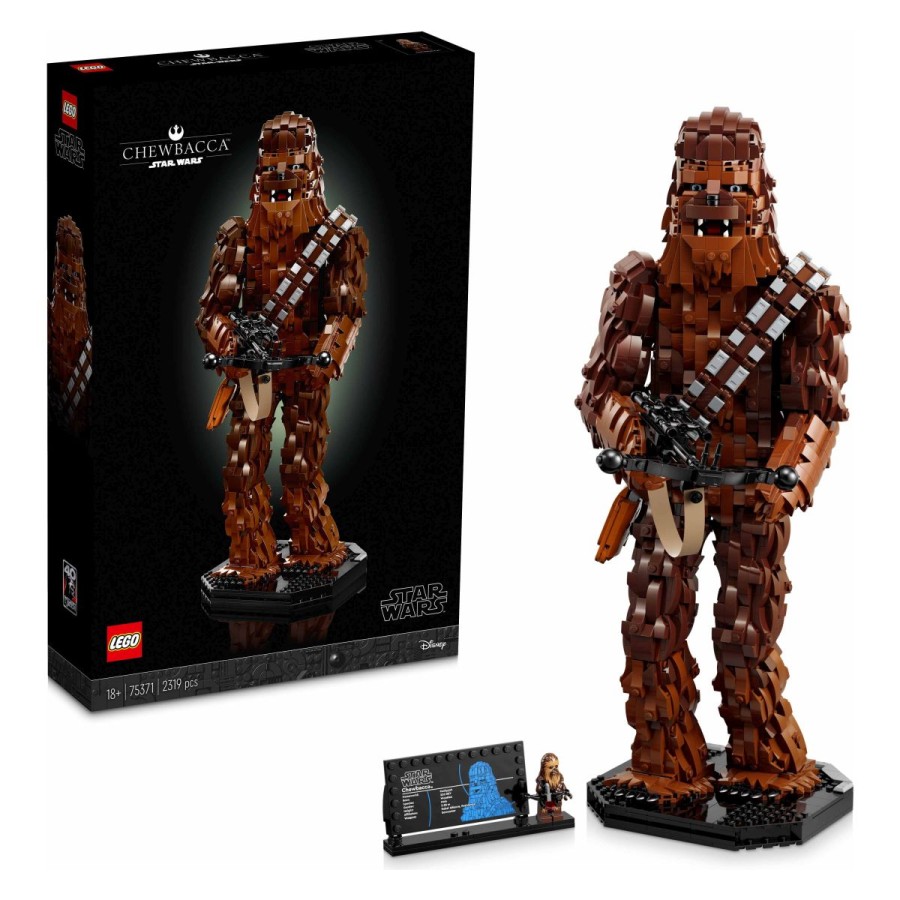 Ujemi vse Chewiejeve lastnosti v LEGO® slogu in ga opremi s samostrelom in čezramnim nabojnikom.