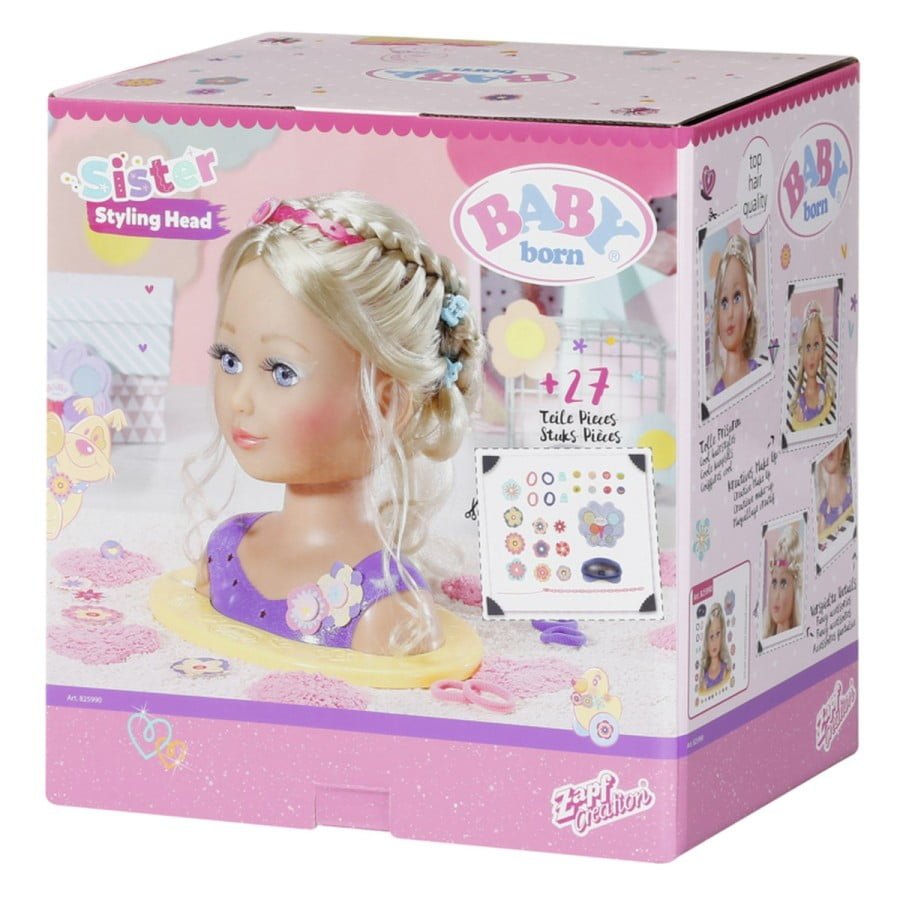 friziranje ... Sister Styling Head je kot nalašč za mlade stiliste
