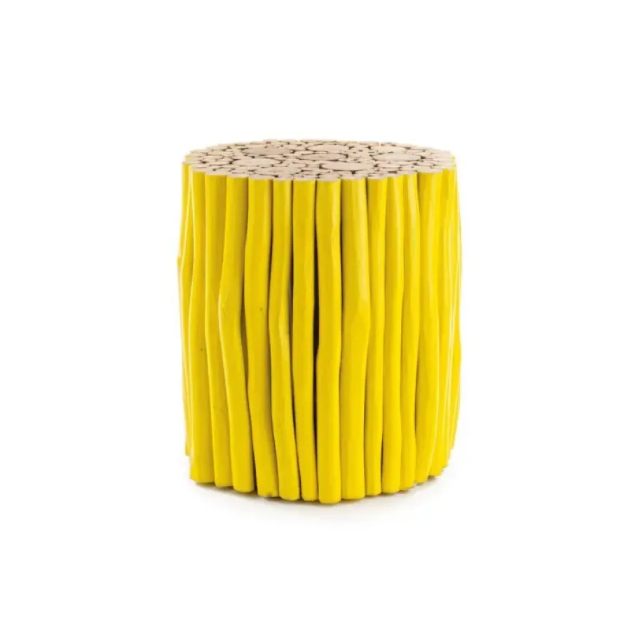 Klubska mizica GUADALUPE rumena je narejena iz tikovega lesa. Material: - Les Barva: - Rumena Dimenzije: širina: 38cm globina: 38cm višina: 40cm