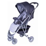 Lahkoten in izjemno vodljiv športni voziček postavlja trende s sodobnim dizajnom in praktičnostjo uporabe ter nudi udobje in funkcionalnost. Čiste linije in minimalističen videz odlično dopolnjujejo videz vsake sodobne mamice