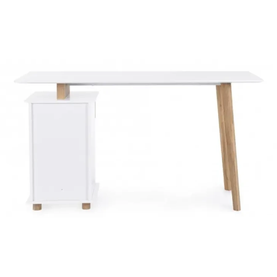 Pisalna miza MONTREAL 140X60 ima noge iz borovega lesa in površino iz MDF-ja. Pisalna miza MONTREAL ima priročen predalnik, kateri vam bo omogočil, da vanj
