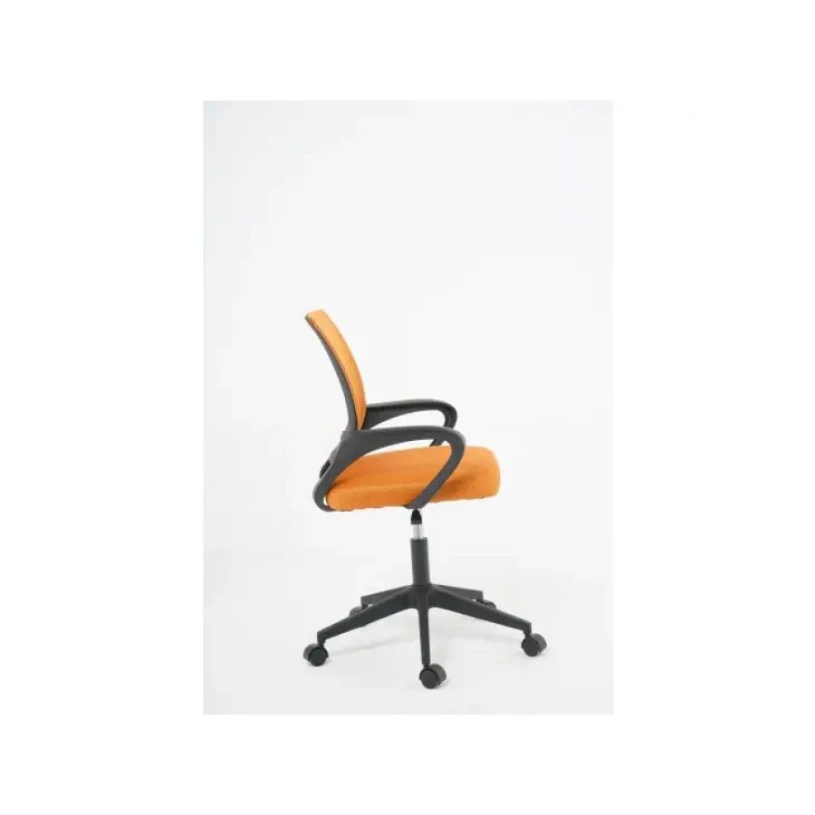 Pisarniški stol DISCO oranžna je vrtljiv stol, ki je nastavljiv po višini. Zagotavlja popolnoma zanesljivo uporabo ter vzdržljivost. Čvrsta podlaga in