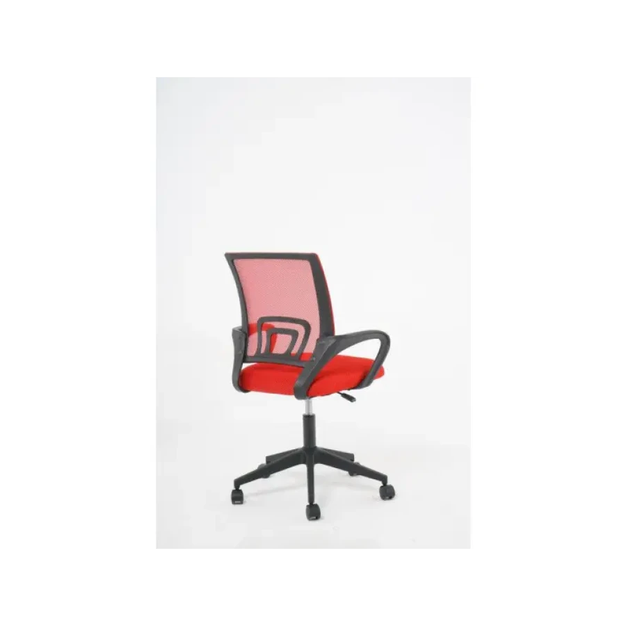 Pisarniški stol DISCO rdeča je vrtljiv stol, ki je nastavljiv po višini. Zagotavlja popolnoma zanesljivo uporabo ter vzdržljivost. Čvrsta podlaga in