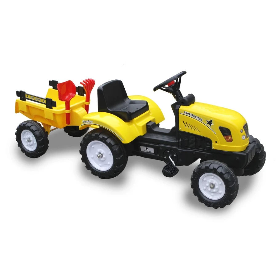 Traktor s prikolico 123x42x51