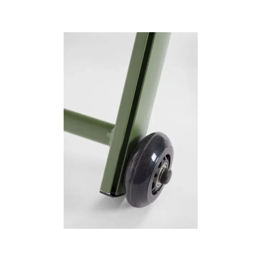 Vrtni ležalnik TAYLOR zelena ima aluminjasto konstrukcijo, prašno barvan (poliester). Sedež in naslons ta oblečena v tekstilen. Naslon lahko spremenite na