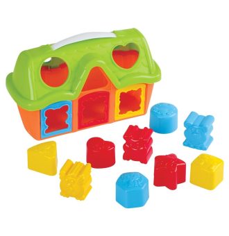 Playgo razvrševalnik je v pomoč vašim malčkom pri razvršanju oblik in barv v prikupen skedenj.Primerno za otroke od 1 leta.