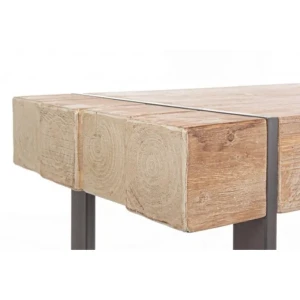 Barska miza GARRETT je narejena iz kovinskega ogrodja, mizna plošča je v videzu lesa. Dimenzije: širina: 200cm globina: 50cm višina: 110cm