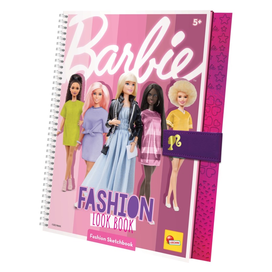 barvic in markerjev obleci Barbie modele čisto po svojih željah in po trenutnem navdihu.