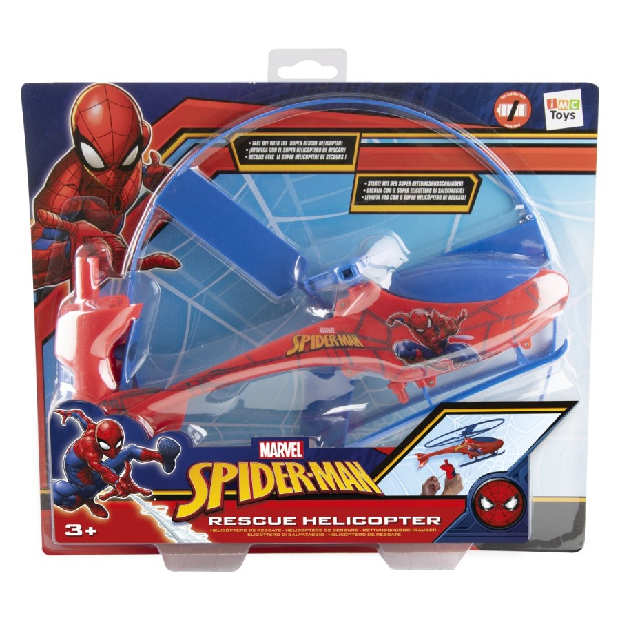 Vzletite s svojim najljubšim superjunakom v reševalnem helikopterju Spiderman.