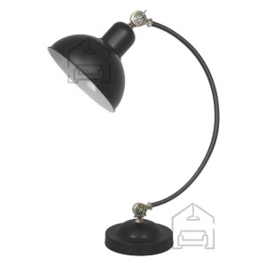 Material:: Kovina, Tkanina/PVC Primerne žarnice: E27 Količina žarnic: 1x40W Barva:: Črna Energijska nalepka: A++ - E Teža: 2,27 kg Žarnice: niso