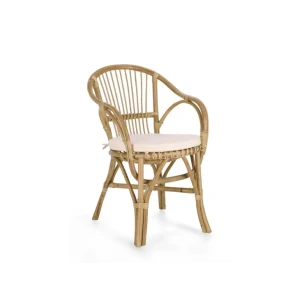Vrtna stolica BARINA NEW je narejena iz ratana. Blazine je iz poliestra s snemljivo prevleko. Priporočljivo je da se ne izpostavlja neposredno na sonce ali