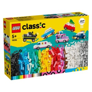Pripni se in navij zabavo do konca z najbolj kulsko zbirko prilagodljivih LEGO® vozil! Sestavi policijski avtomobil