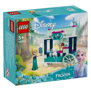 Elzi pomagaj deliti sladolede in lučke s kompletom za sestavljanje LEGO® ǀ Disney. Navdahnila ga je Disneyjeva uspešnica Ledeno kraljestvo
