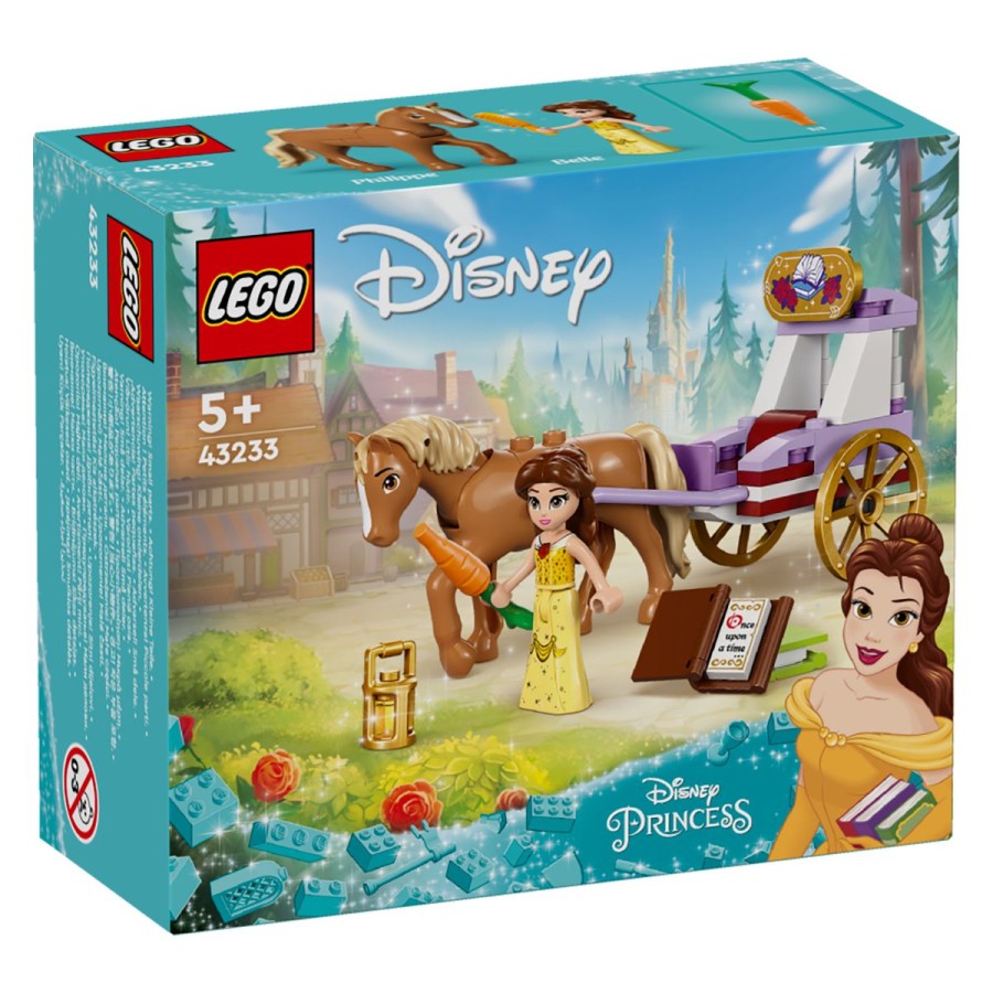 S princeso Belle in Phillipom se odpravi na vožnjo. Sestavi očarljivi komplet LEGO® ǀ Disney Princeske