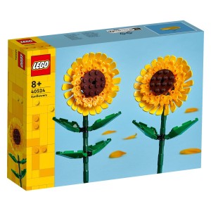 Sončnice v svojo okolico takoj prinesejo razvedrilo in optimizem. In zdaj lahko z živahnim kompletom LEGO® Sončnice (40524) sestavite svojo različico modela te zelo priljubljene rože. Ustvarite privlačen šopek sončnic ali naredite mešani šopek tako