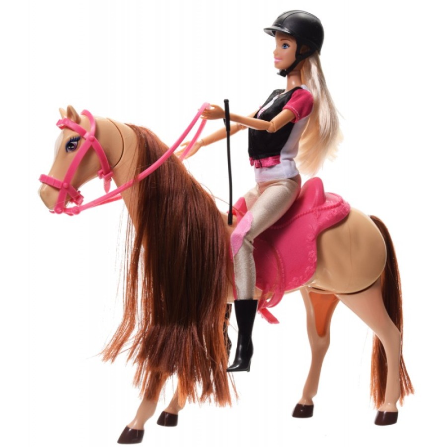 Masen Toys punčka na konju