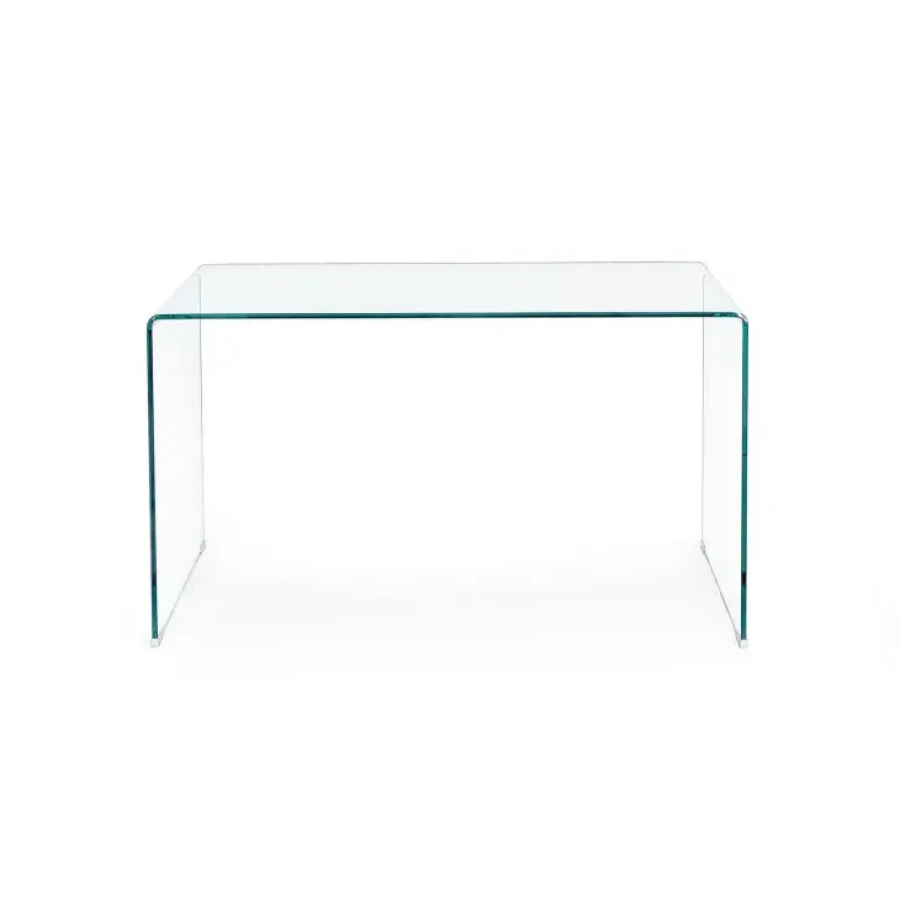 Pisalna miza IRIDE je iz stekla debeline 12mm. Dimenzije: širina: 126cm globina: 70cm višina: 74cm