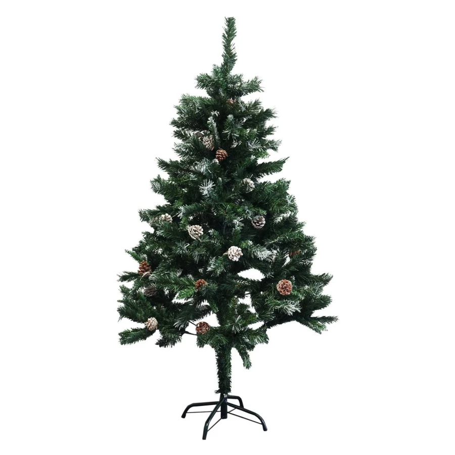 Božično drevo s storži 210cm