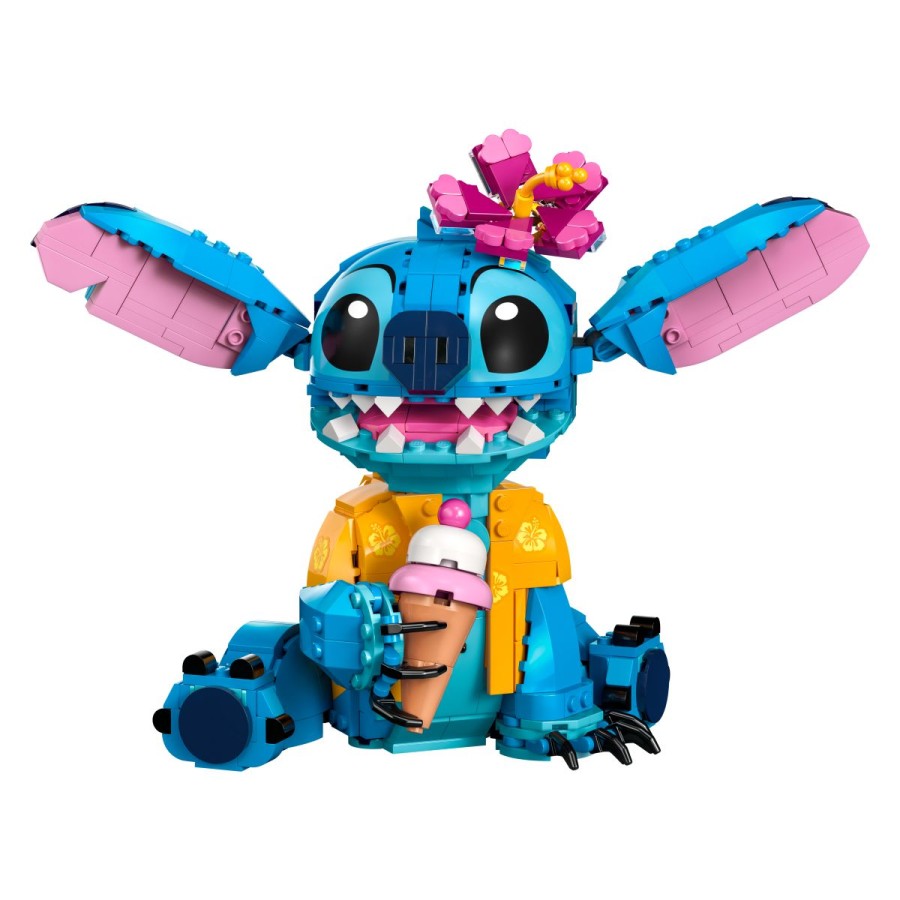 družino z LEGO® ǀ Disney kompletom za sestavljanje ljubkega Stitcha