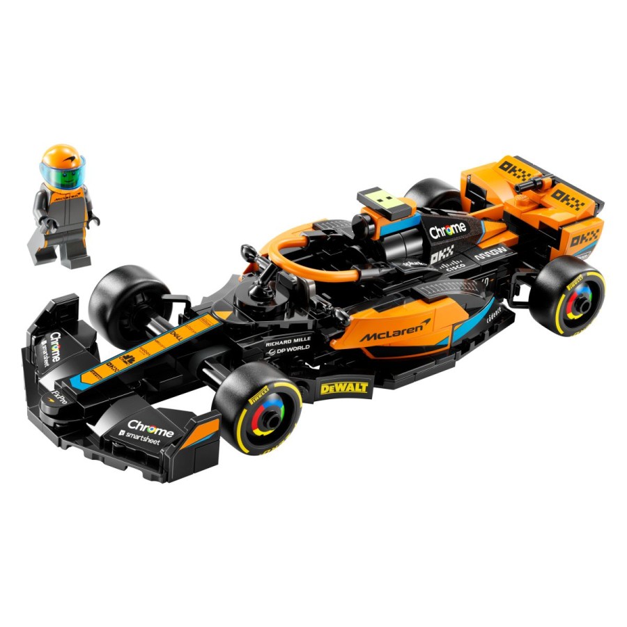 sestavi in postavi na ogled model LEGO® Hitrostni prvaki