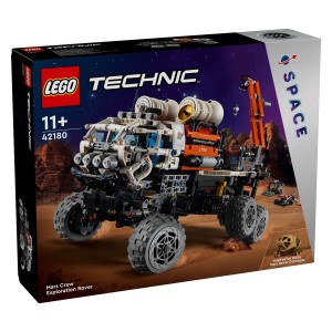 Pripravi se za misijo na Mars s kompletom LEGO® Technic Raziskovalni rover za ekipo na Marsu. Preizkusi vzmetenje