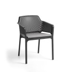 Blazina za vrtni stol NET, Grey stone - slika 3