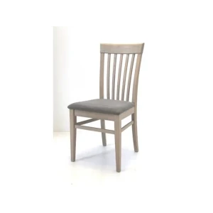 Masiven jedilni stol DEMETRA dobavljiv v sonoma barvi. Sedišče je iz blaga, nogice lesene. Na voljo je v barvi sedišča 5315. Izdelan v EU. Barva lesa: -