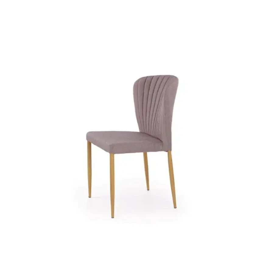 Moderen stol ROBY.Narejen je iz tkanine ter kovine. Barve stola: - siva Material: -tkanina/kovina Dimenzija stola: - višina: 87 cm - sedišče: 58 cm -
